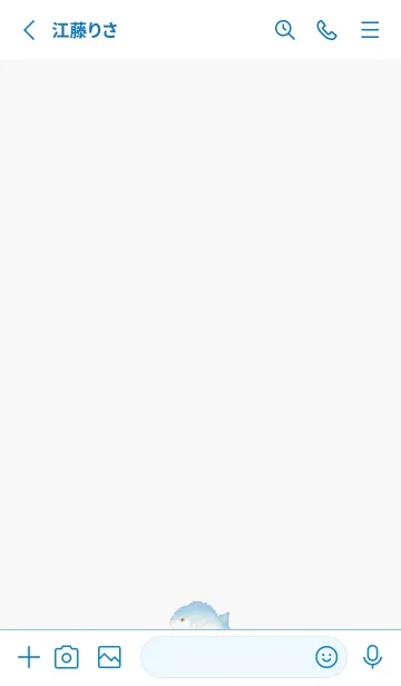 [LINE着せ替え] 魚のピクセルアート(ドット絵)のきせかえ 2の画像2