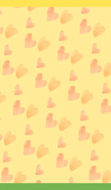 [LINE着せ替え] ハートの気持ち 黄色の画像1