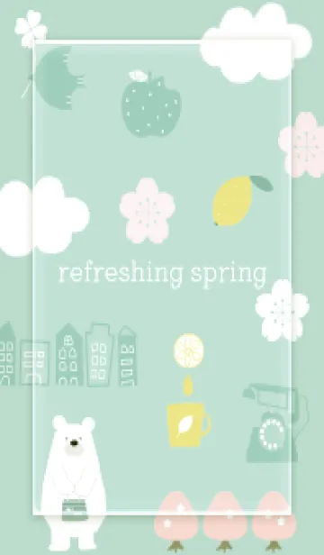 [LINE着せ替え] green refreshing spring07_1の画像1