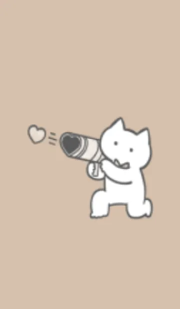 [LINE着せ替え] 推しねこ(dusty color1-02)の画像1