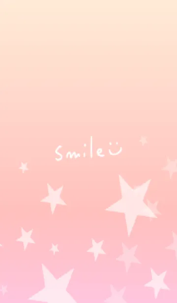 [LINE着せ替え] グラデーション 星柄15の画像1