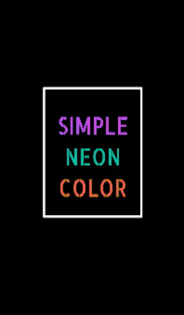 [LINE着せ替え] ネオン カラー アイコン 100の画像1