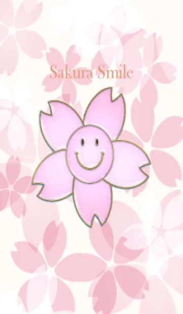 [LINE着せ替え] Sakura Smile Enamel Pin 32の画像1