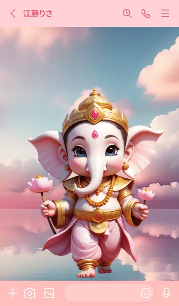 [LINE着せ替え] Ganesha Rich & Wealthy Theme (JP)の画像2