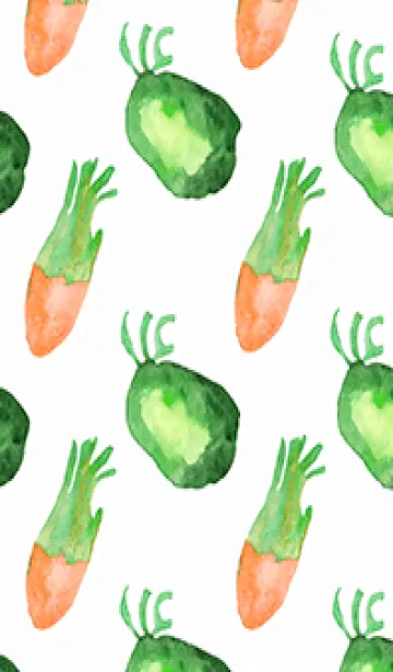 [LINE着せ替え] 【シンプル】お野菜の着せかえ#71の画像1
