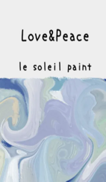 [LINE着せ替え] 油絵アート【le soleil paint 717】の画像1