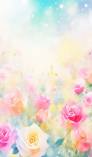 [LINE着せ替え] 薔薇(バラ)の花の着せかえ(R3192)の画像1