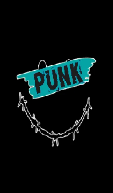 [LINE着せ替え] パンク スマイル 31の画像1