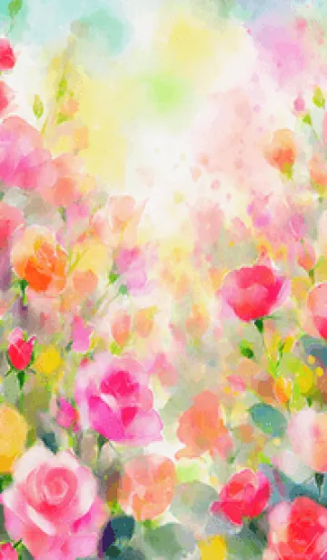 [LINE着せ替え] 薔薇(バラ)の花の着せかえ(R3193)の画像1