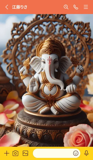 [LINE着せ替え] ガネーシャは成功を引き寄せる 09の画像2