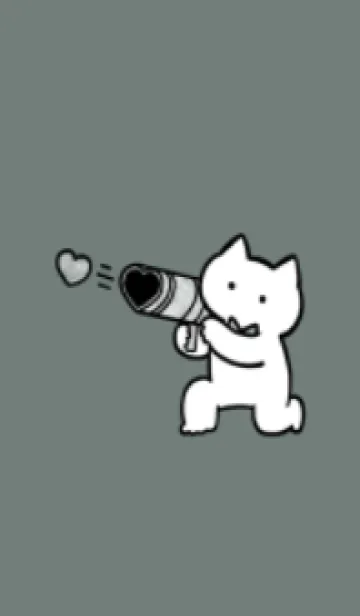 [LINE着せ替え] 推しねこ(dusty color2-08)の画像1