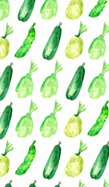 【シンプル】お野菜の着せかえ#79の着せ替えメイン画像