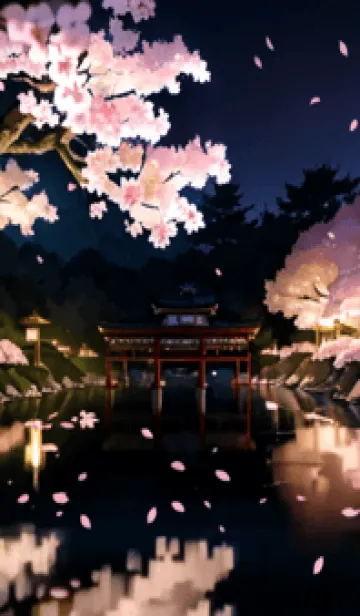 [LINE着せ替え] 桜花爛漫 #DIHI014。の画像1