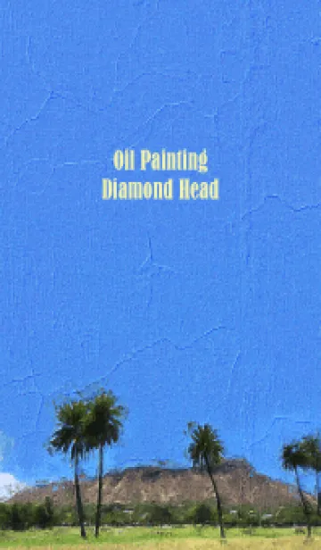 [LINE着せ替え] Oil Painting Diamond Head 40の画像1