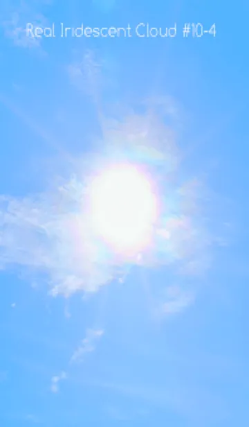 [LINE着せ替え] Real Iridescent cloud #10-4の画像1