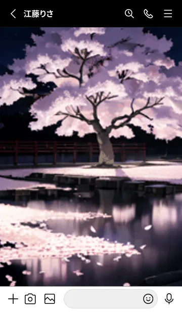 [LINE着せ替え] 桜花爛漫 #DIHI04。の画像2