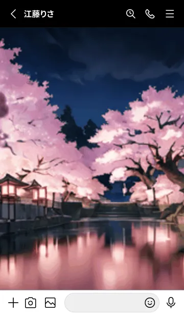 [LINE着せ替え] 桜花爛漫 #DIHI02。の画像2