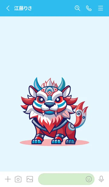 [LINE着せ替え] 貔貅は幸運だの画像2