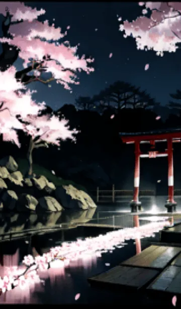 [LINE着せ替え] 桜花爛漫 #DGHK08。の画像1