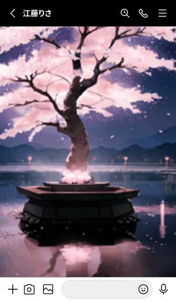 [LINE着せ替え] 桜花爛漫 #DHHJ06。の画像2