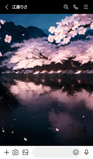 [LINE着せ替え] 桜花爛漫 #DHHJ03。の画像2