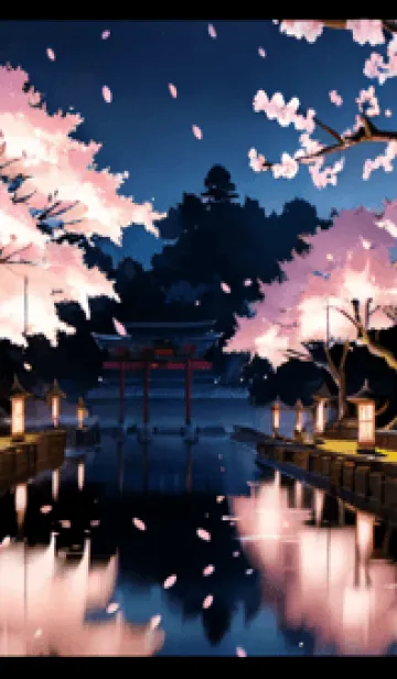 [LINE着せ替え] 桜花爛漫 #DIHI021。の画像1