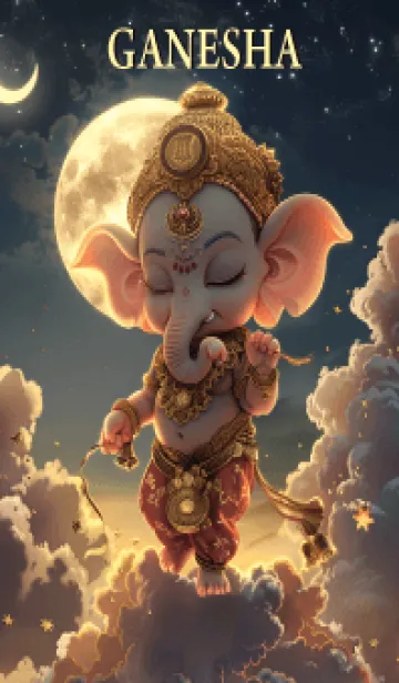 [LINE着せ替え] Ganesha:Successful everything, rich！(JP)の画像1