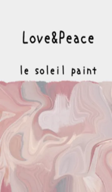 [LINE着せ替え] 油絵アート【le soleil paint 718】の画像1