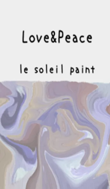 [LINE着せ替え] 油絵アート【le soleil paint 719】の画像1