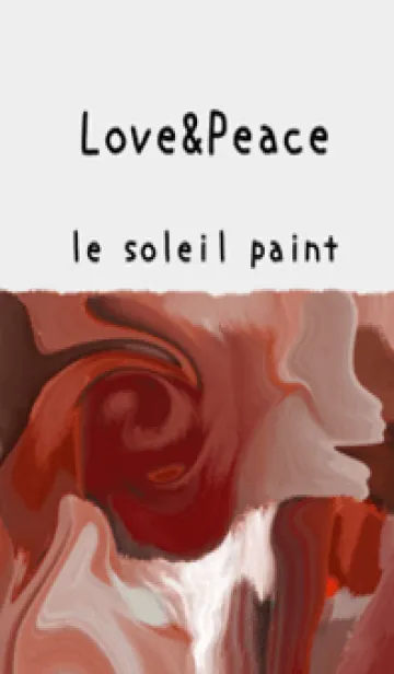 [LINE着せ替え] 油絵アート【le soleil paint 720】の画像1