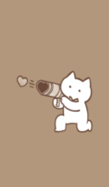 [LINE着せ替え] 推しねこ(dusty color3-02)の画像1