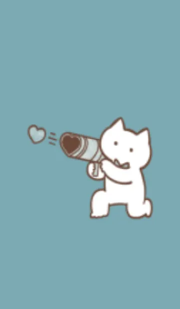 [LINE着せ替え] 推しねこ(dusty color3-06)の画像1