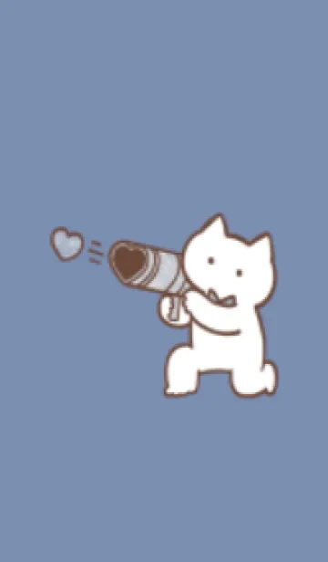 [LINE着せ替え] 推しねこ(dusty color3-07)の画像1