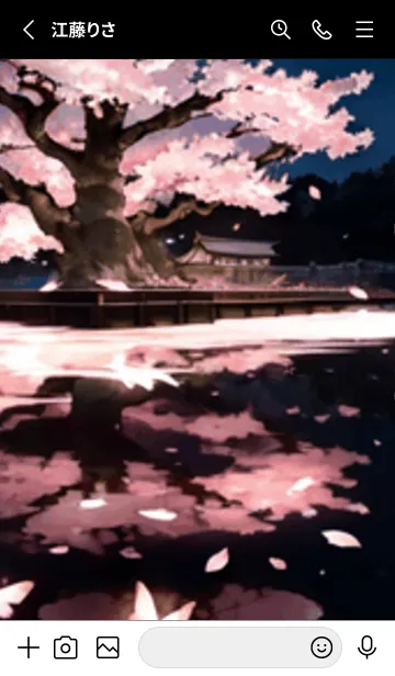 [LINE着せ替え] 桜花爛漫 #DKIaW07。の画像2