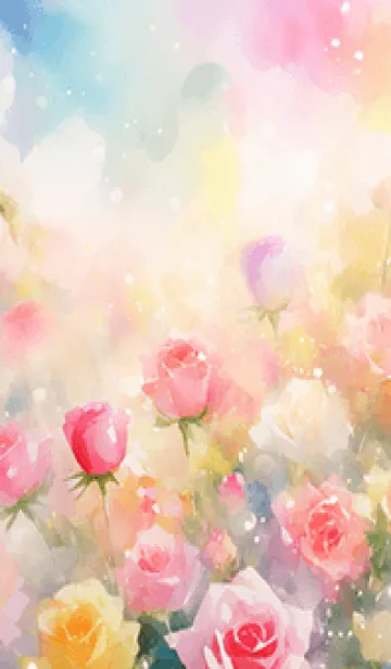 [LINE着せ替え] 薔薇(バラ)の花の着せかえ(R3215)の画像1