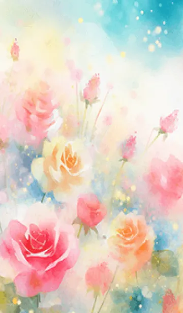 [LINE着せ替え] 薔薇(バラ)の花の着せかえ(R3221)の画像1