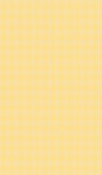 [LINE着せ替え] light brown & yellow チェック柄の画像1