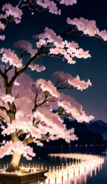 [LINE着せ替え] 桜花爛漫 #DKIaW019。の画像1