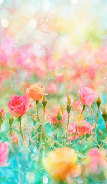 [LINE着せ替え] 薔薇(バラ)の花の着せかえ(R3225)の画像1