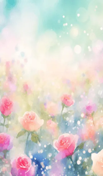 [LINE着せ替え] 薔薇(バラ)の花の着せかえ(R3227)の画像1