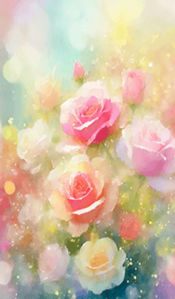 [LINE着せ替え] 薔薇(バラ)の花の着せかえ(R3229)の画像1