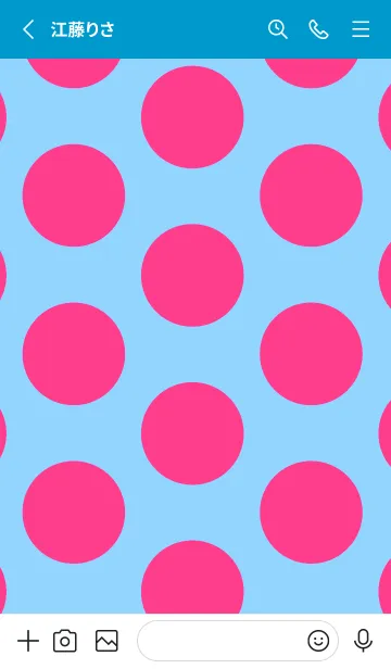 [LINE着せ替え] ドット _40の画像2