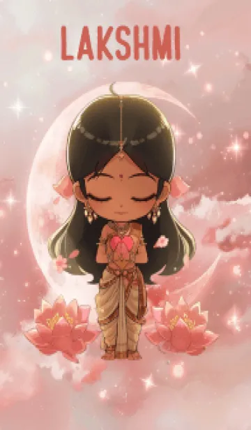 [LINE着せ替え] Lakshmi, win the lottery, get rich(JP)の画像1