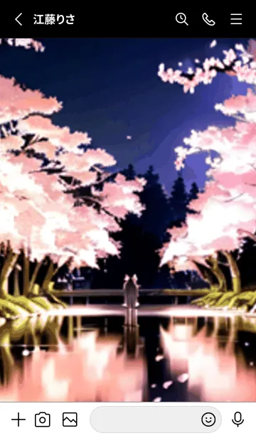 [LINE着せ替え] 桜花爛漫 #DLHE05。の画像2