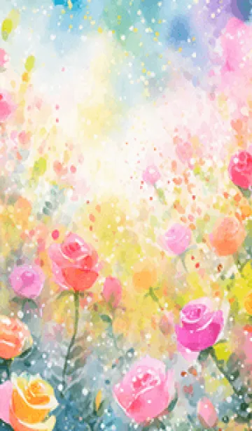 [LINE着せ替え] 薔薇(バラ)の花の着せかえ(R3236)の画像1