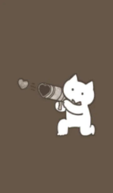 [LINE着せ替え] 推しねこ(dusty color4-02)の画像1