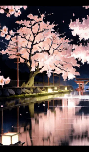 [LINE着せ替え] 桜花爛漫 #DLHE02。の画像1