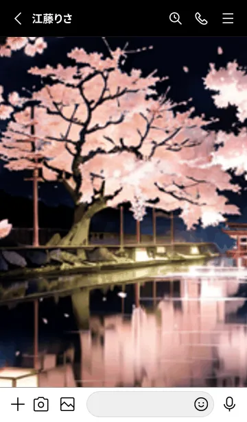 [LINE着せ替え] 桜花爛漫 #DLHE02。の画像2