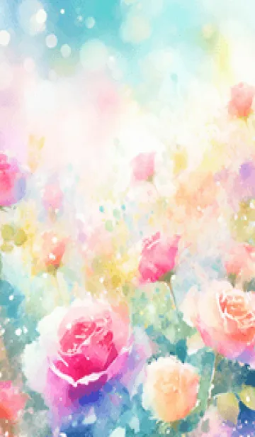 [LINE着せ替え] 薔薇(バラ)の花の着せかえ(R3239)の画像1