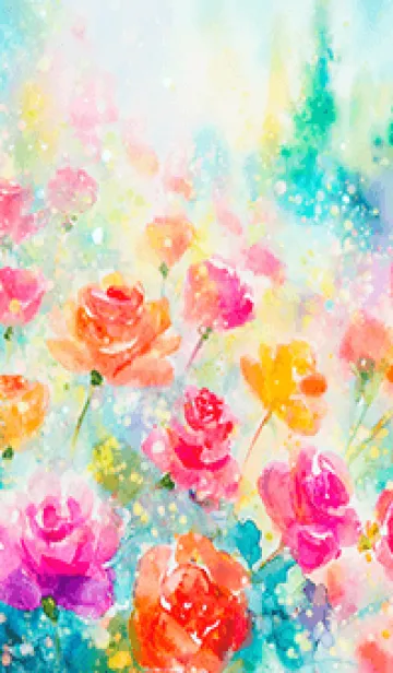 [LINE着せ替え] 薔薇(バラ)の花の着せかえ(R3249)の画像1